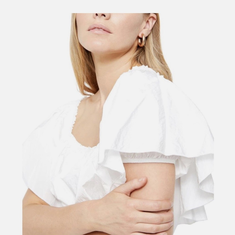 Free People poof there goes my heart bodysuit Top M